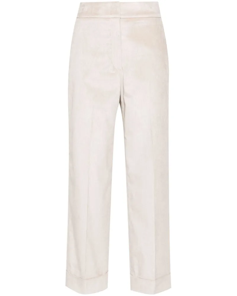 Peserico Hose aus Cord - Nude Nude