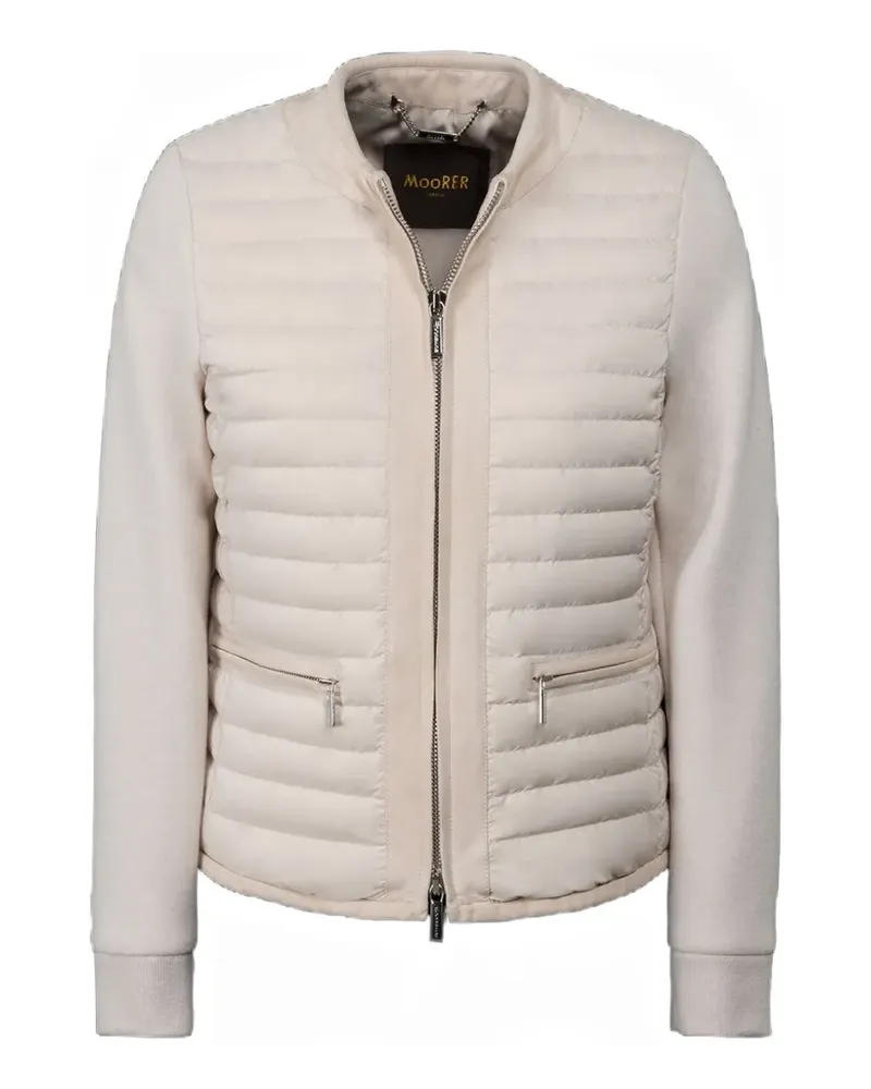 MOORER Velma-Urm quilted jacket - Nude Nude
