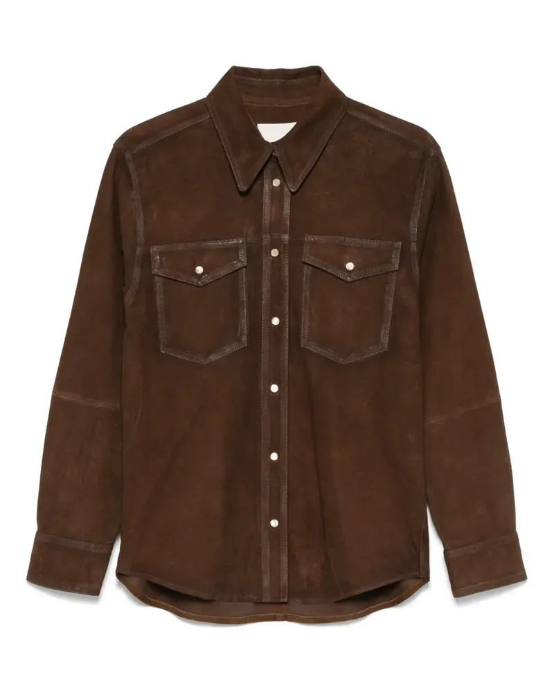 Isabel Marant Danisia Hemd - Braun Braun