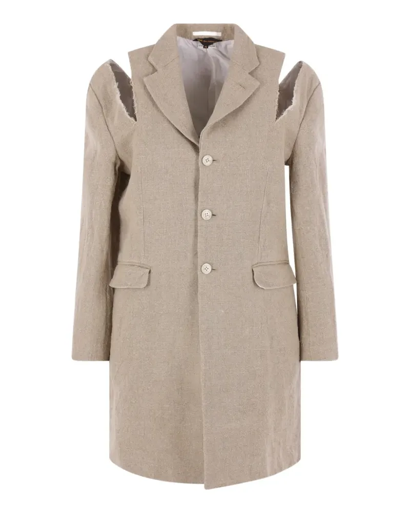Comme des Garçons Bolero-Jacke mit rundem Ausschnitt - Nude Nude