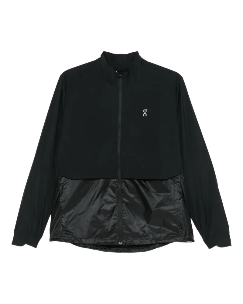 ON Jacke mit Logo-Print - Schwarz Schwarz