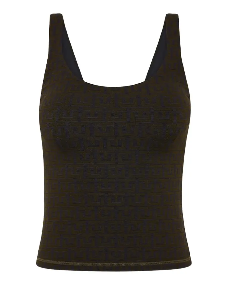 The Upside Gemustertes Castilla Amelia Tanktop - Grün Grün