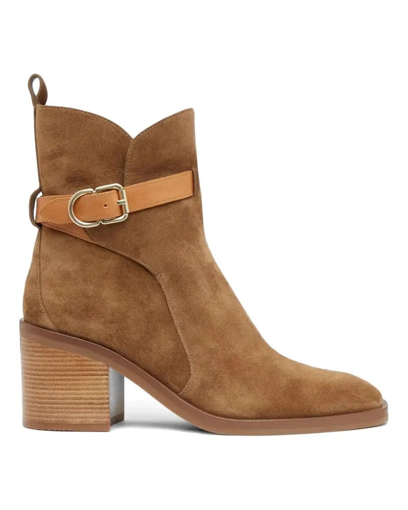 3.1 phillip lim Alexa Stiefeletten mit Knöchelriemen - Braun Braun