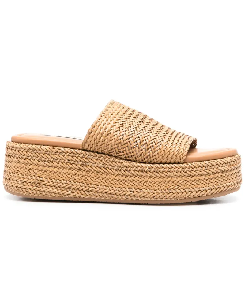 Casadei Gewebte Sandalen 65mm - Braun Braun