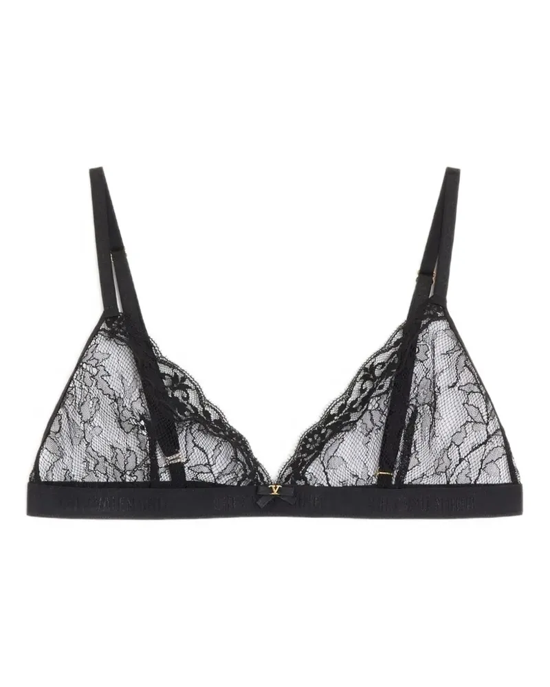 Valentino Garavani BH aus Spitze - Schwarz Schwarz