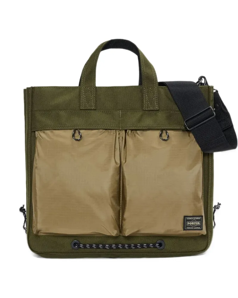 PORTER-YOSHIDA & CO New Hype two-way handbag - Grün Grün