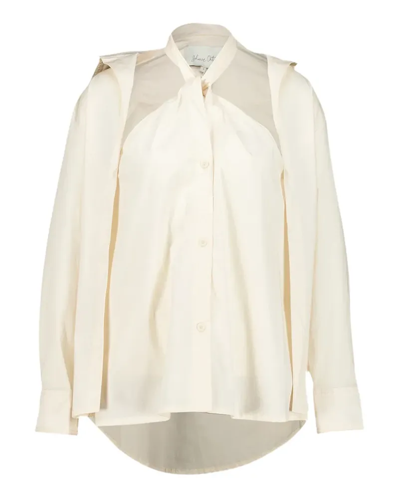 Johanna Ortiz Hemd im Layering-Look - Nude Nude