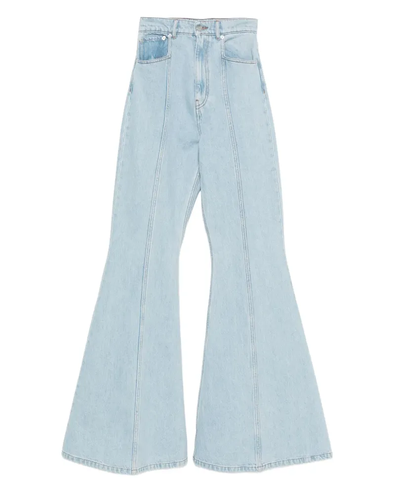 Viktor & Rolf Jeans mit Gürtelschlaufen - Blau Blau