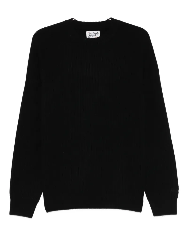 MC2 Saint Barth Klassischer Pullover - Schwarz Schwarz