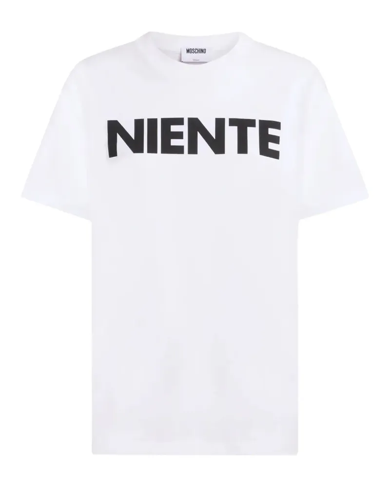 Moschino graphic T-shirt - Weiß Weiß