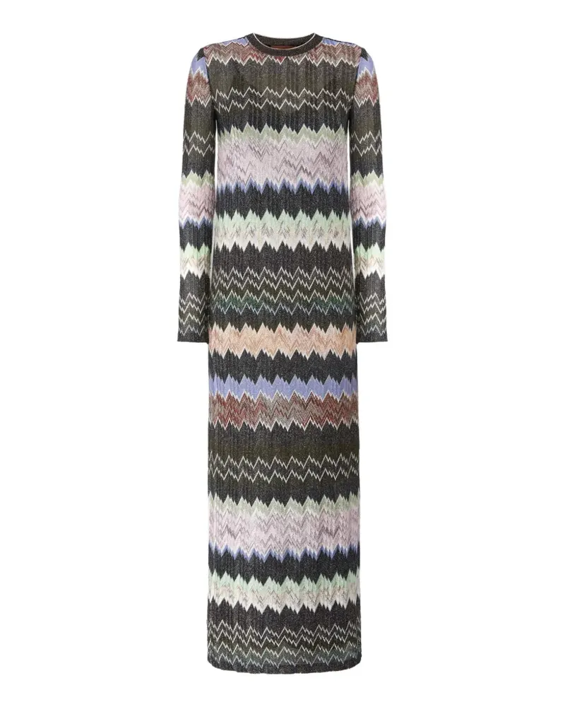 Missoni zigzag dress - Schwarz Schwarz