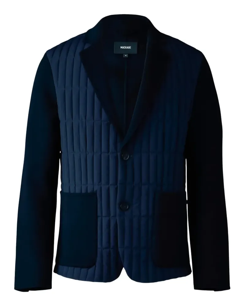 Mackage John quilted wool blazer - Blau Blau