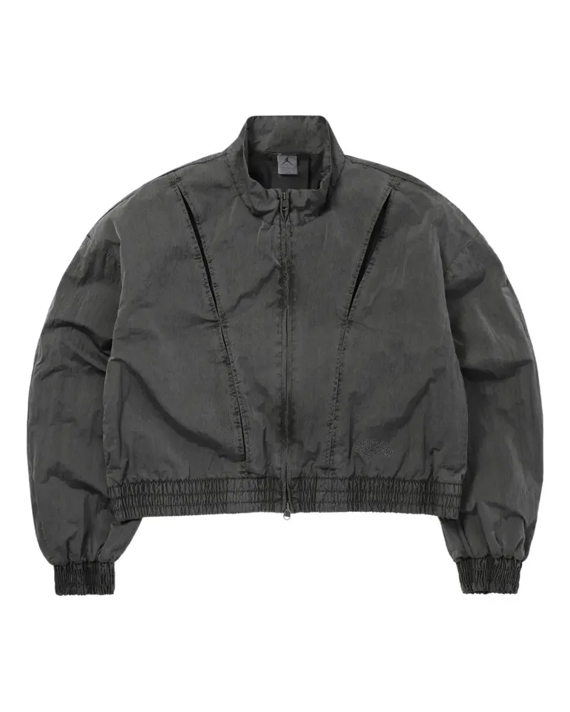 Nike Kurz geschnittene Jordan Sportjacke - Schwarz Schwarz