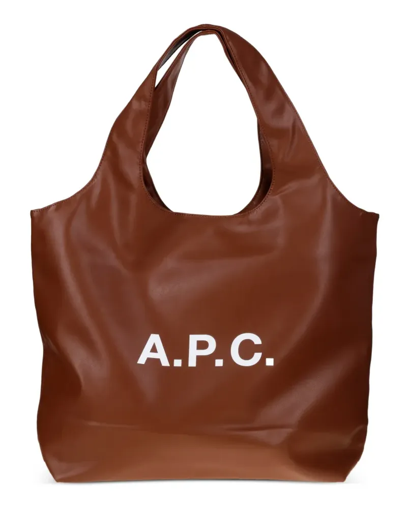 A.P.C. Ninon tote bag - Braun Braun