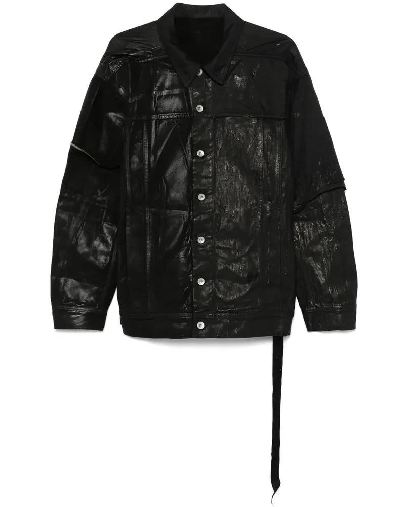 DRKSHDW by Rick Owens Jumbo Hemdjacke - Schwarz Schwarz