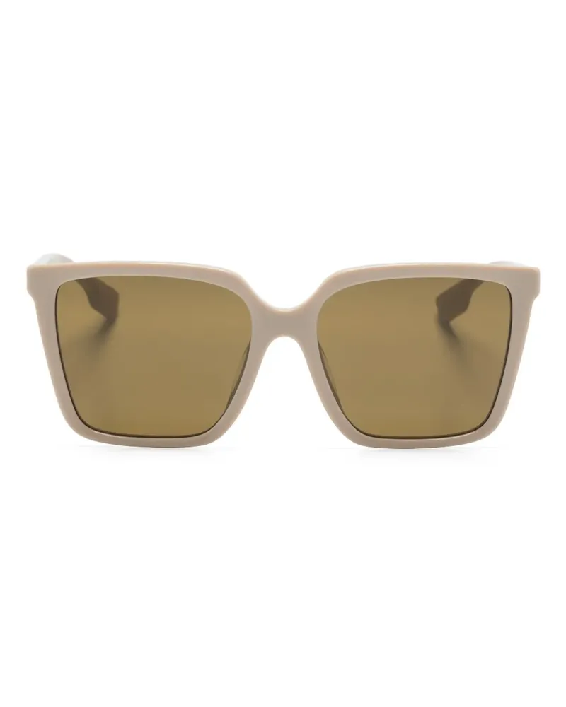 Burberry Sonnenbrille mit eckigem Gestell - Nude Nude