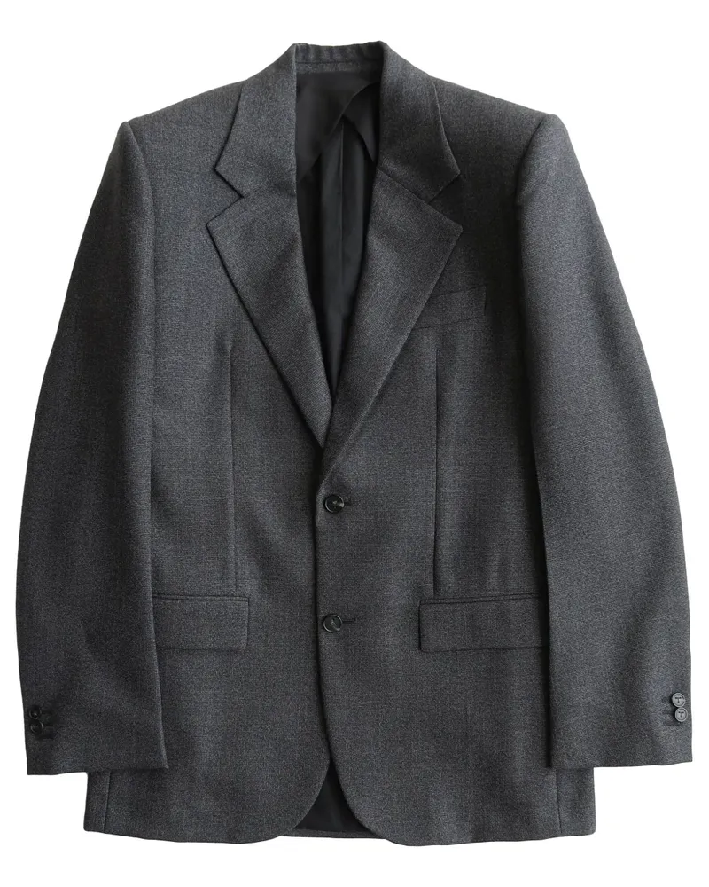 TOD'S Blazer mit Ledergürtel - Grau Grau