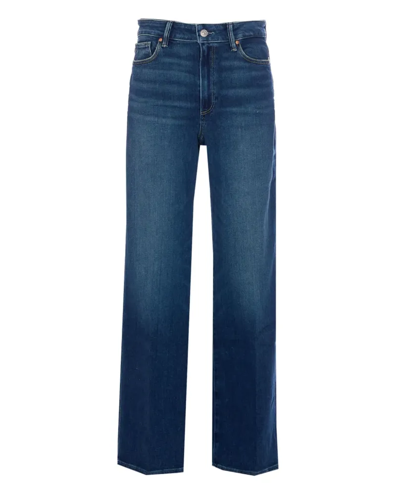Paige Jeans mit Logo-Patch - Blau Blau