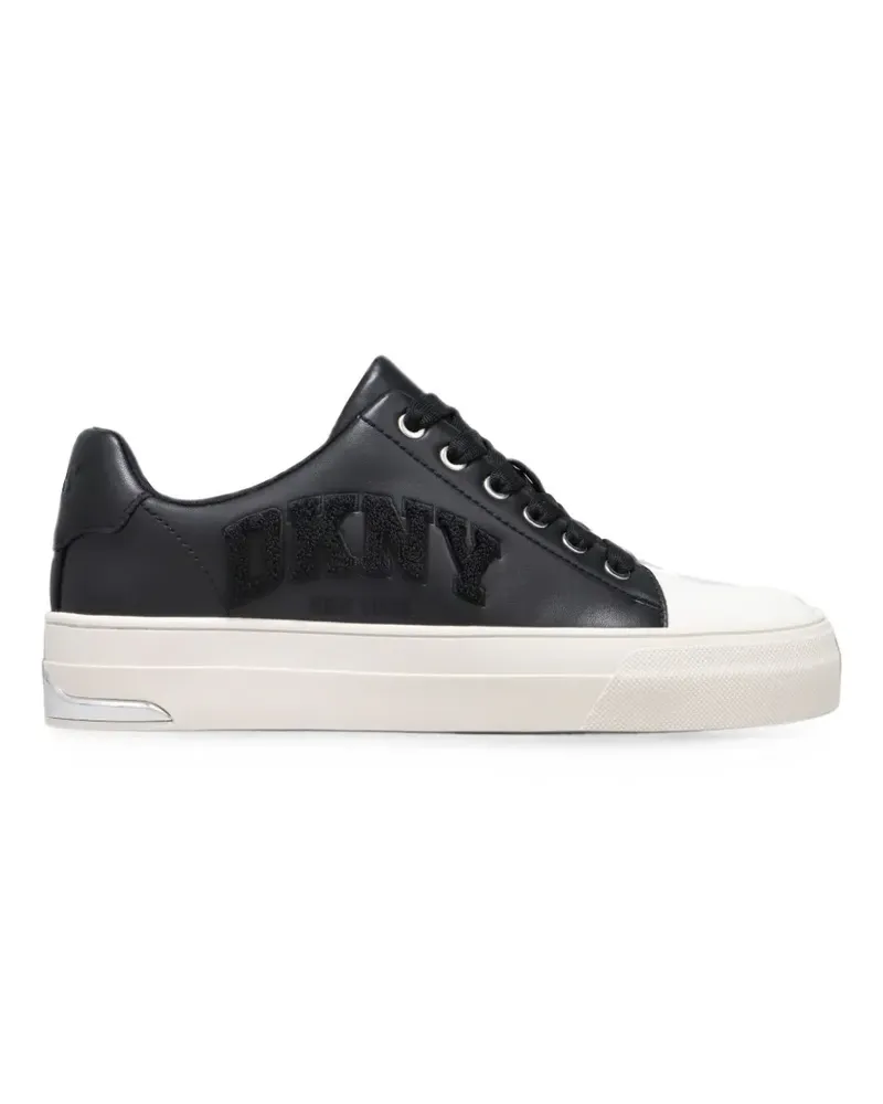 DKNY York logo-embossed sneakers - Schwarz Schwarz