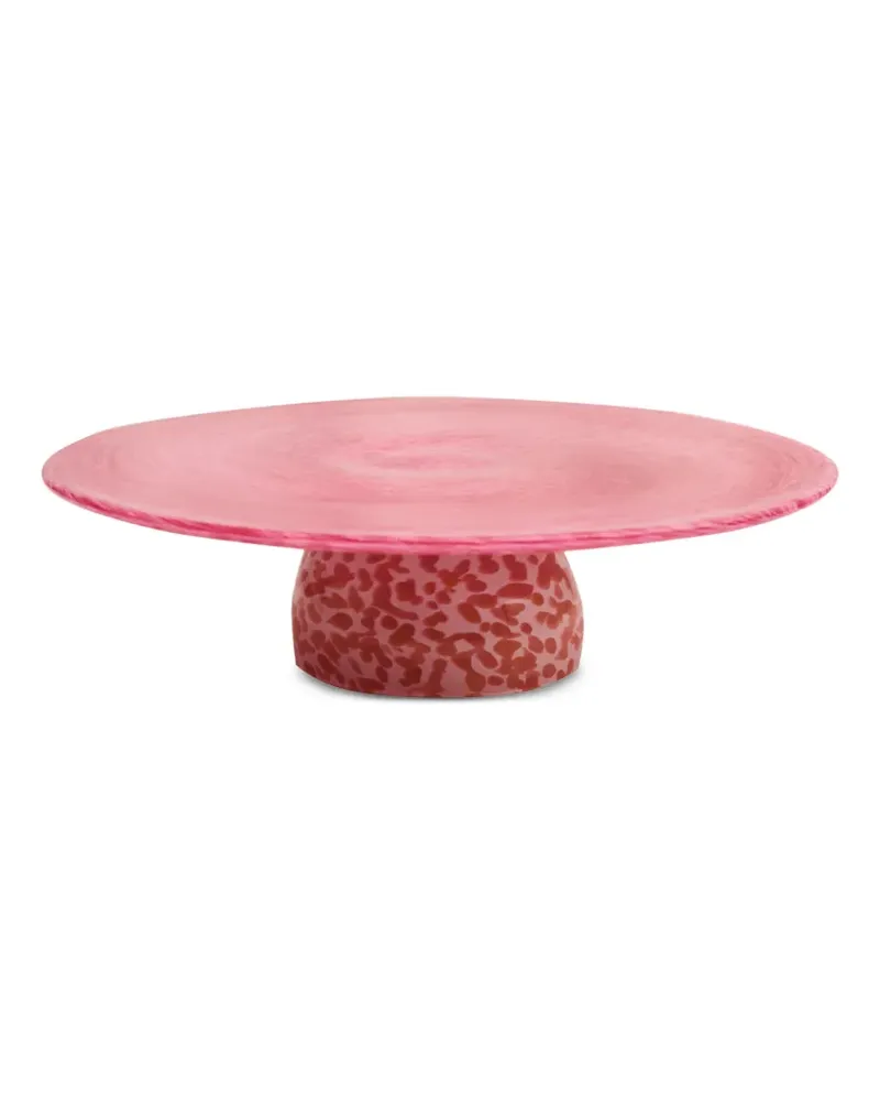 Laetitia Rouget Kuchenständer aus Porzellan - Rosa Rosa