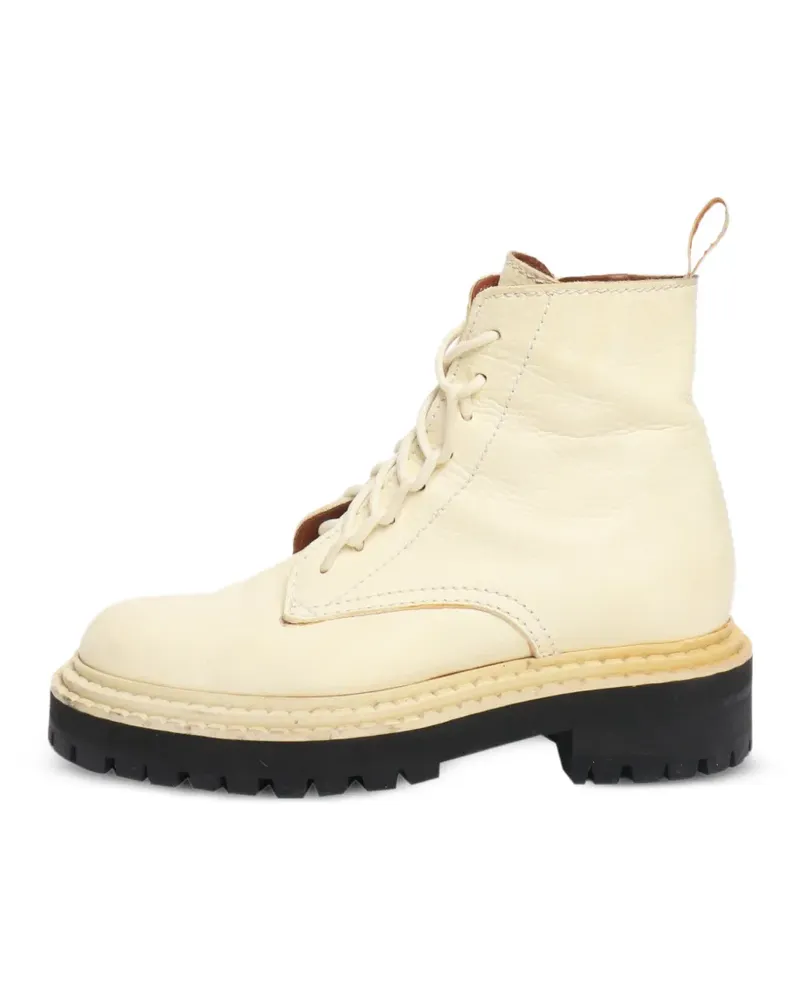 Proenza Schouler Schnürstiefel mit Schnürung - Nude Nude