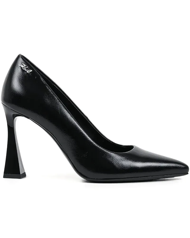 Karl Lagerfeld Pumps mit Logo-Applikation - Schwarz Schwarz
