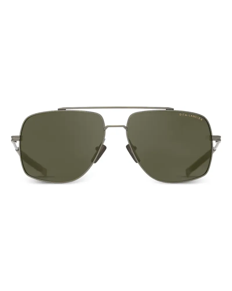 DITA LSA-138 geometric-frame sunglasses - Grau Grau