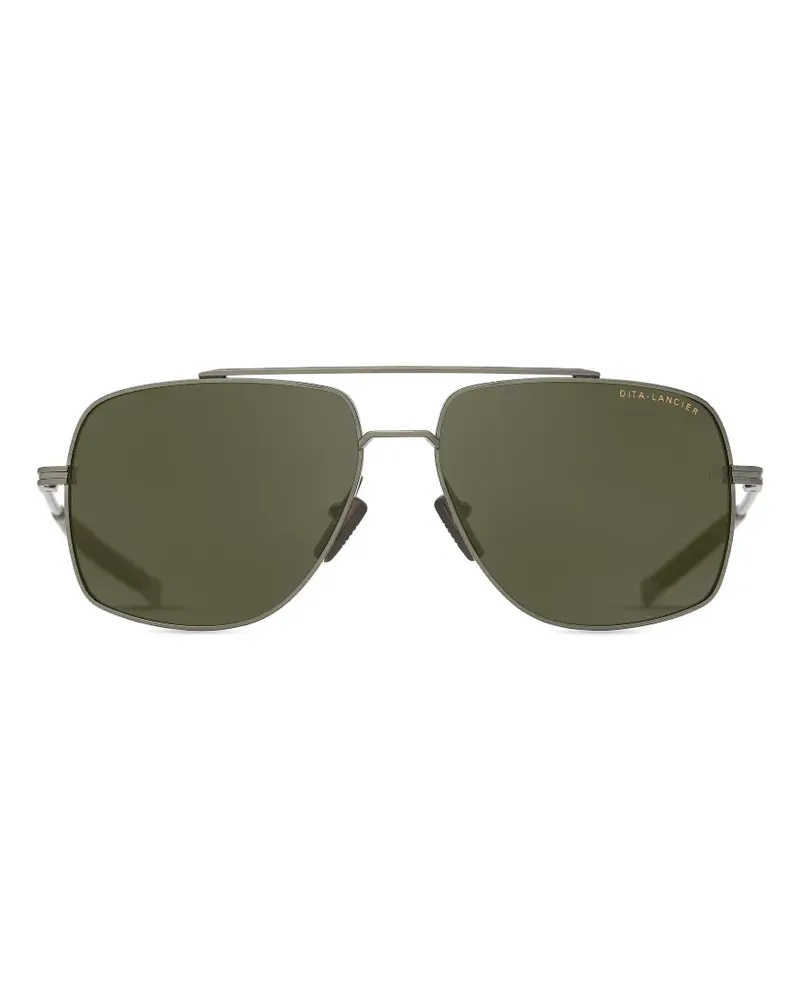 DITA LSA-138 geometric-frame sunglasses - Grau Grau