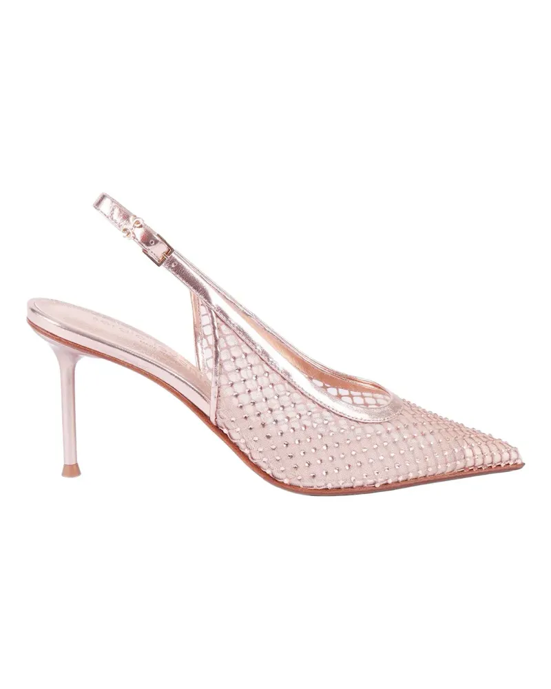 Sergio Levantesi Greta6 slingback pumps - Rosa Rosa