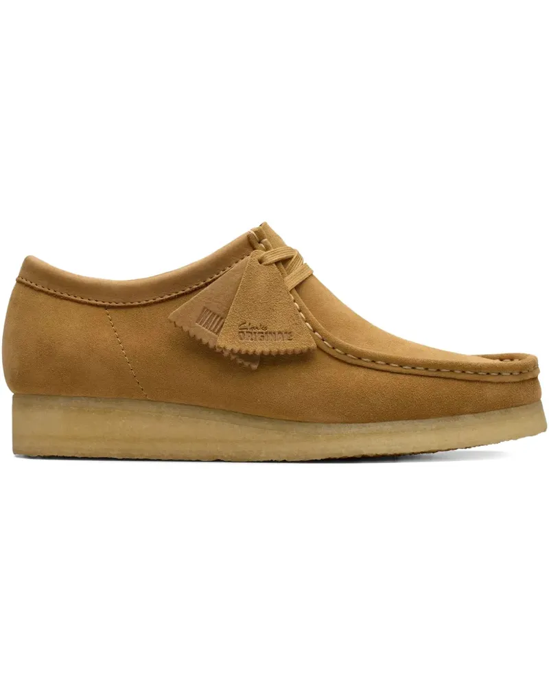 Clarks Wallabee Derby-Schuhe - Braun Braun