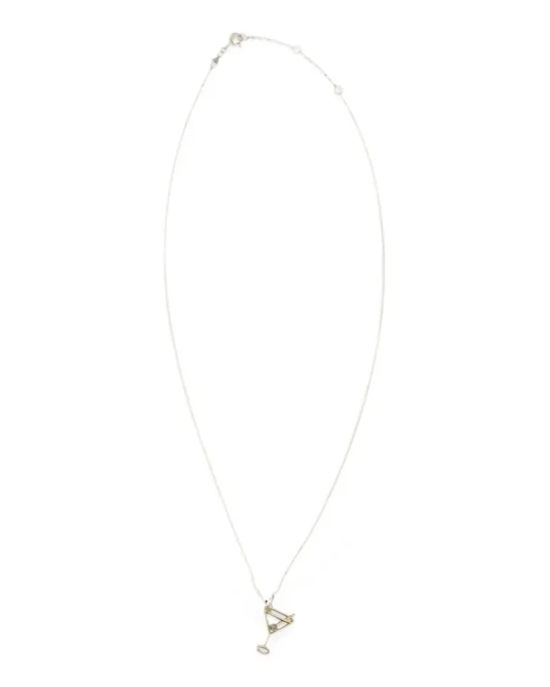 Aliita Martini Esmeralda necklace - Silber Silber