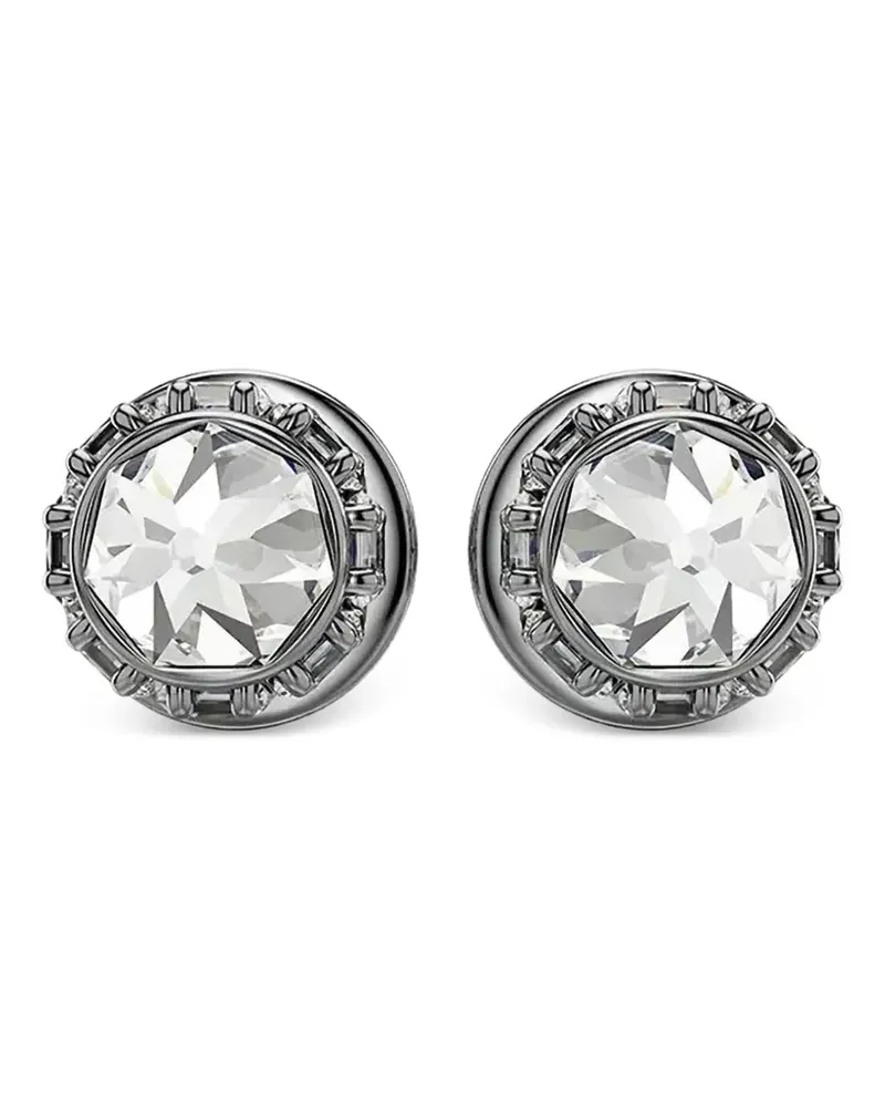 Swarovski crystal embellished earrings - Silber Silber