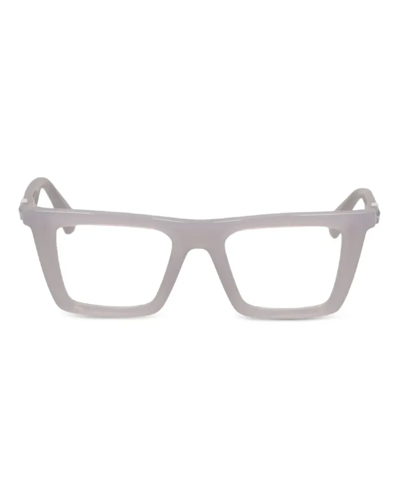OFF-WHITE Brille mit eckigem Gestell - Grau Grau