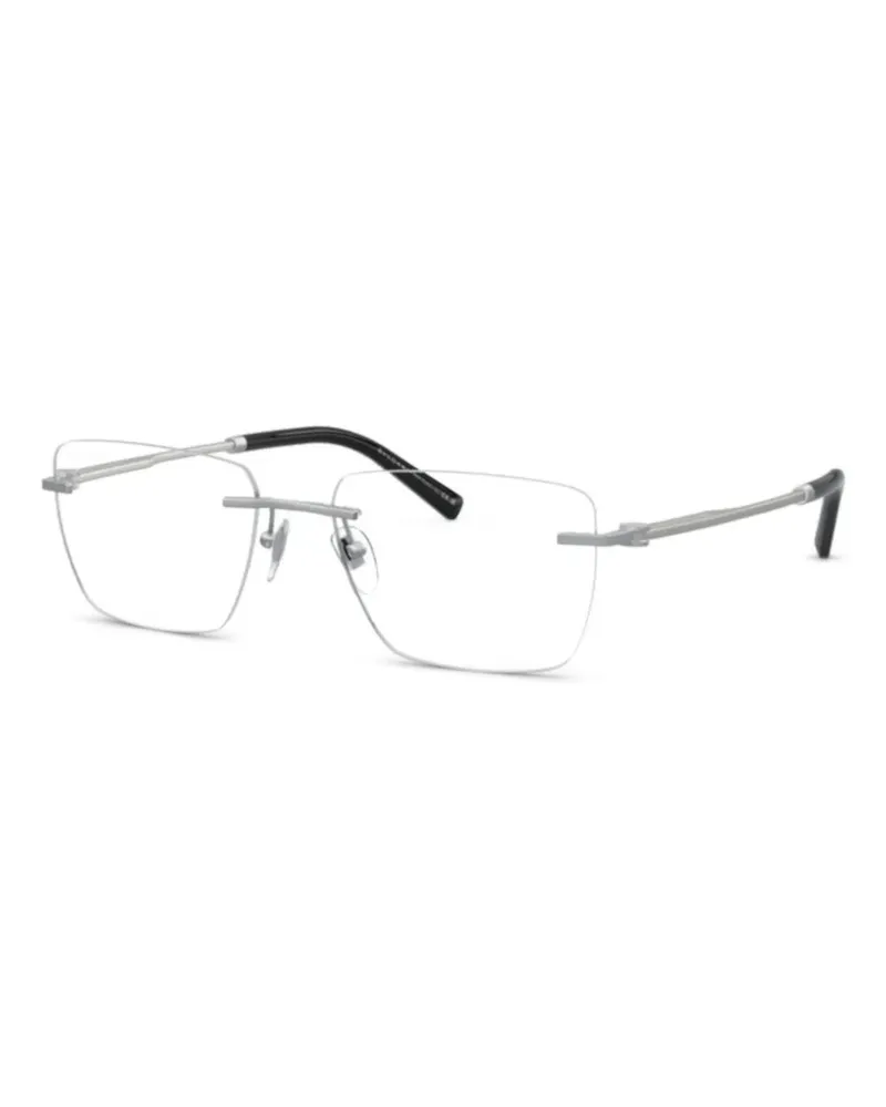 Bulgari Rahmenlose Brille - Grau Grau