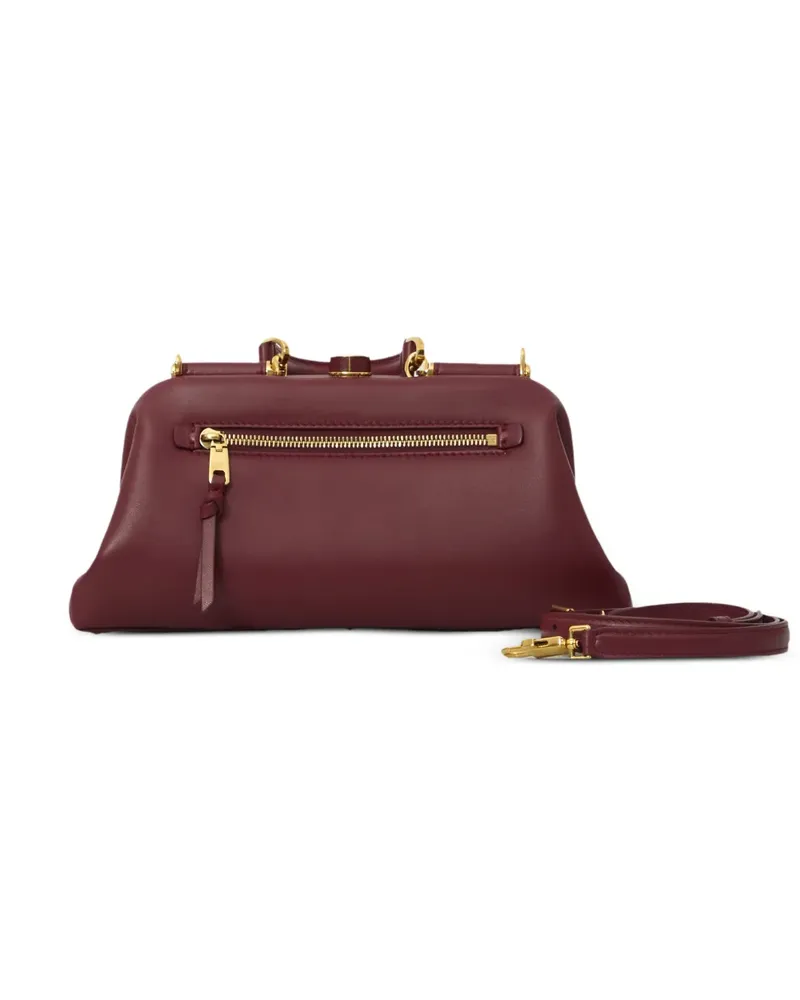 Dolce & Gabbana Schultertasche mit Logo-Print - Rot Rot