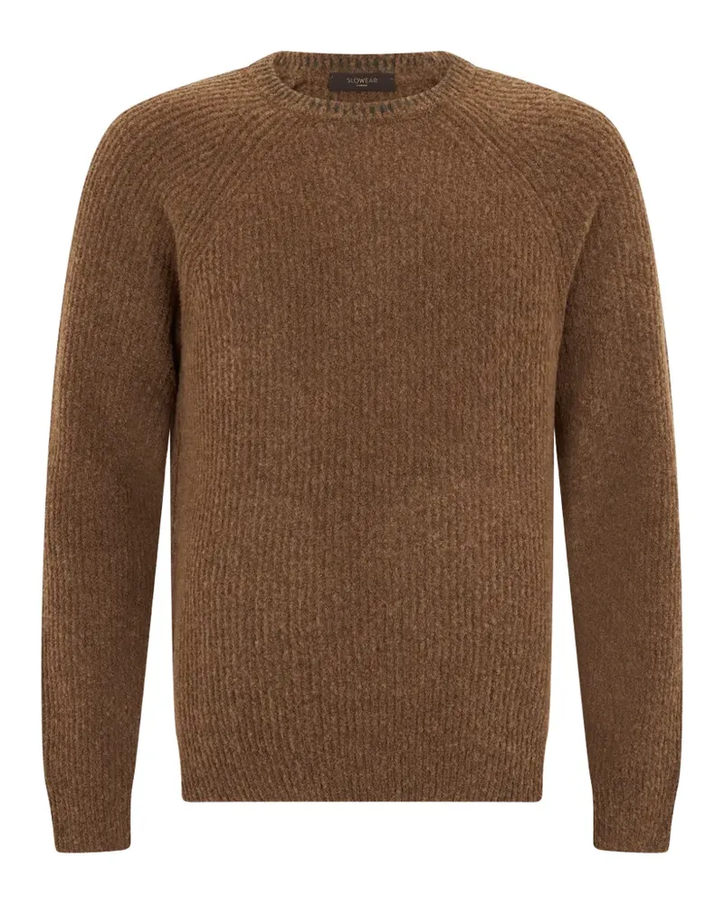 Slowear Pullover mit Raglanärmeln - Braun Braun