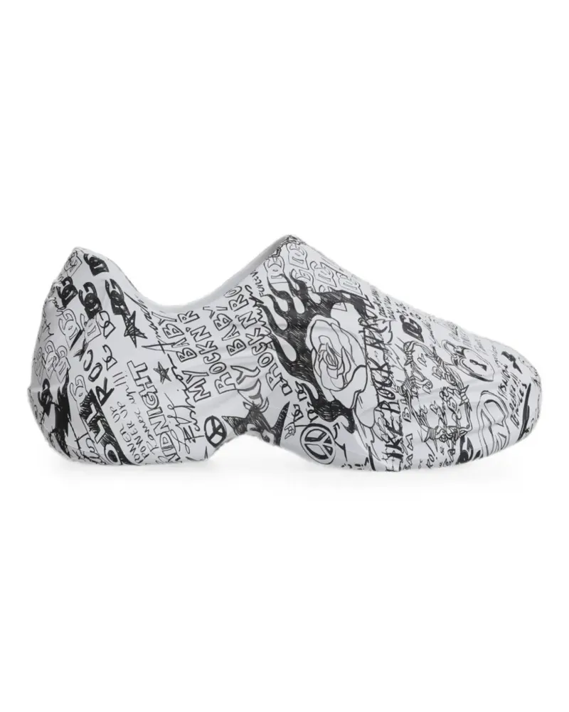 Dolce & Gabbana Graffiti Daymaster sneakers - Schwarz Schwarz