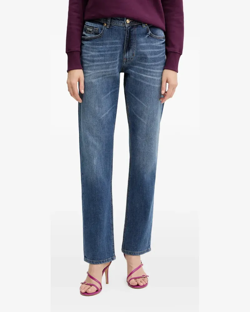 Versace Jeans Jeans mit Logo - Blau Blau
