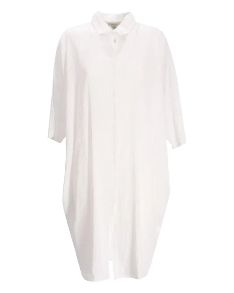 CROSSLEY Hemd im Oversized-Look - Weiß Weiß