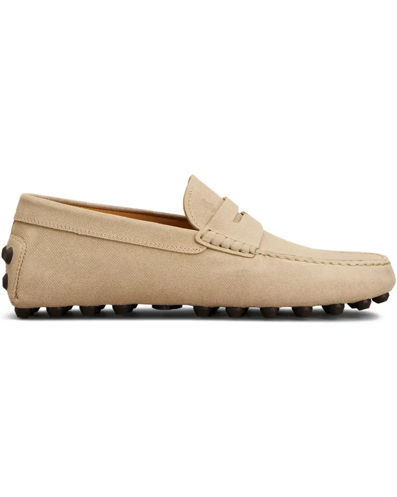 TOD'S Loafer mit Logo-Detail - Nude Nude
