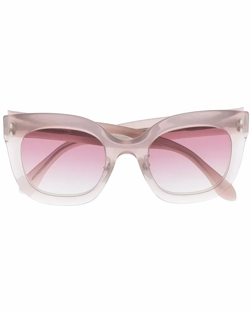 Isabel Marant Sonnenbrille mit mattiertem Gestell - Rosa Rosa