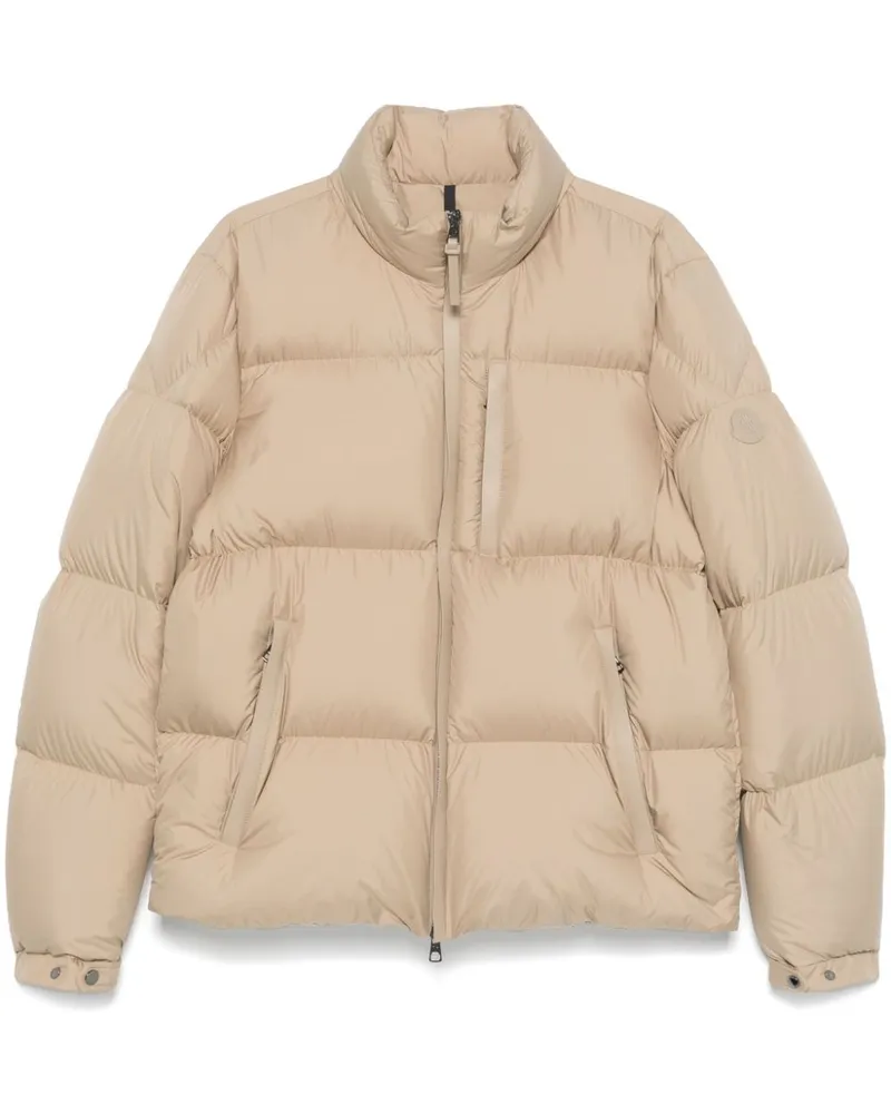 Moncler Gefütterte Besbre Jacke - Braun Braun