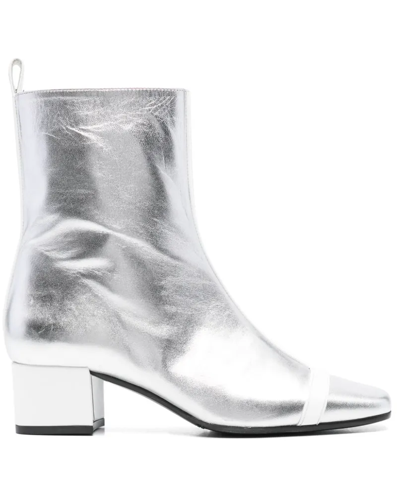 Carel Audrey Stiefel 40mm - Silber Silber