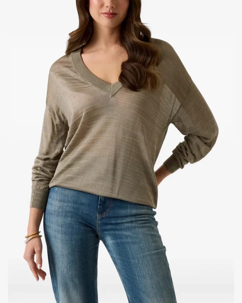 Guess Pullover mit V-Ausschnitt - Nude Nude