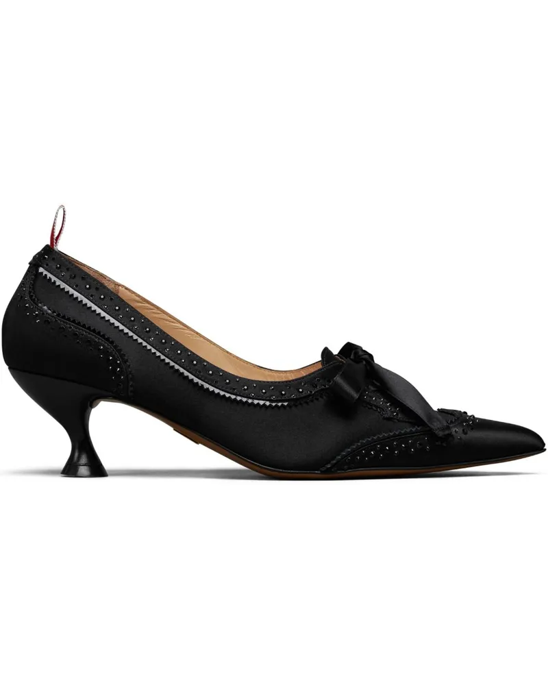 Thom Browne Pumps mit Kristallen 50mm - Schwarz Schwarz