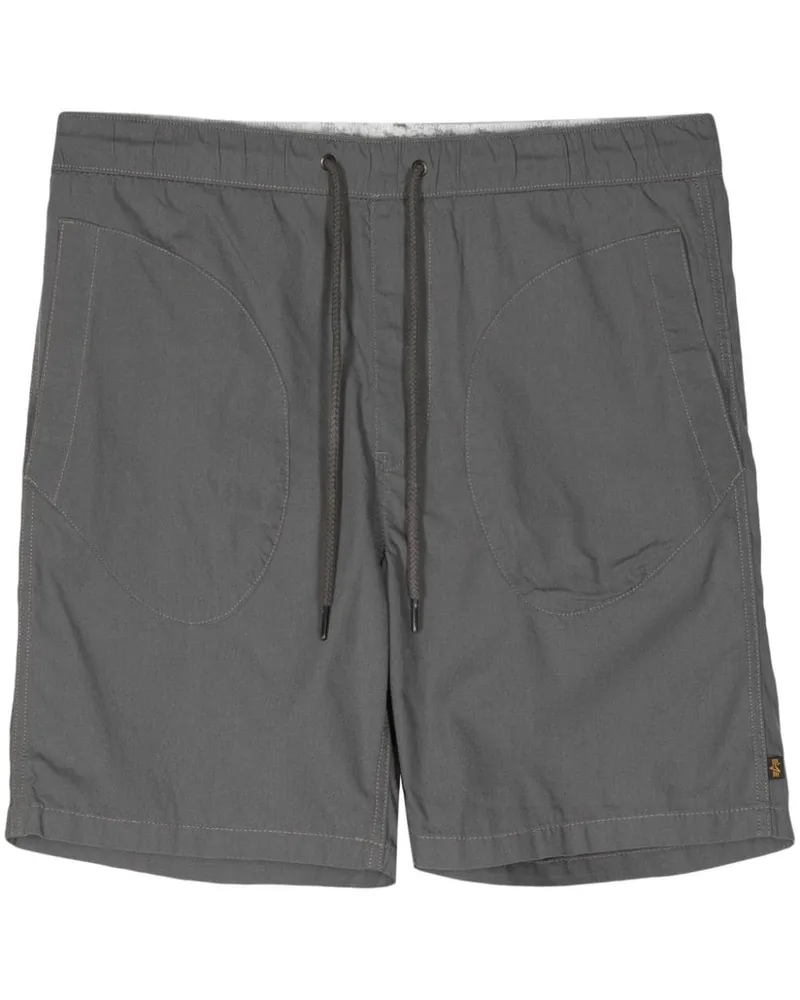 Alpha Industries Deck Shorts Grau