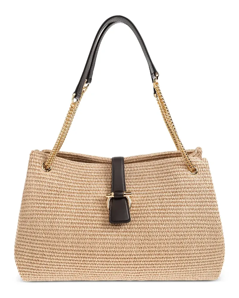 Ferragamo Gancini Handtasche - Nude Nude