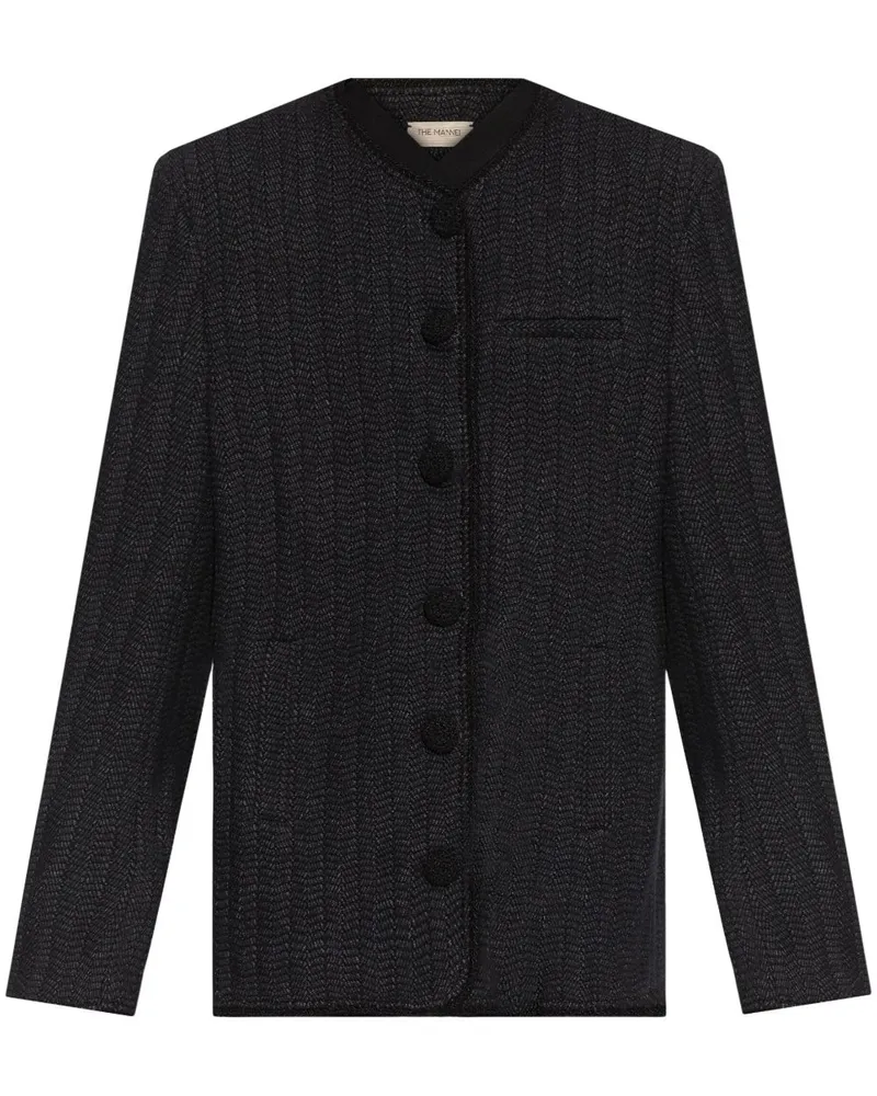 THE MANNEI Dara Jacke - Schwarz Schwarz