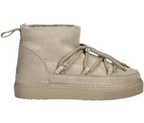 Knöchelhohe Schnürstiefel - Nude