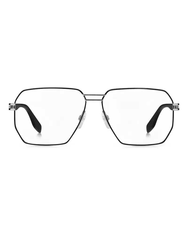 Marc Jacobs geometric-frame glasses - Schwarz Schwarz